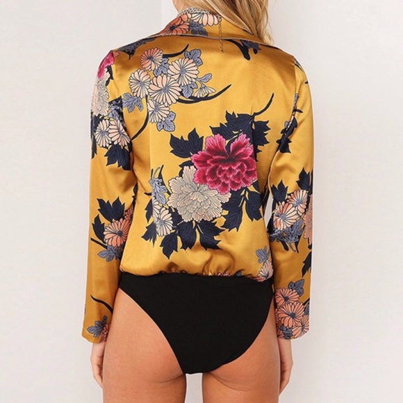 floral bodysuit - Picture 4 of 6